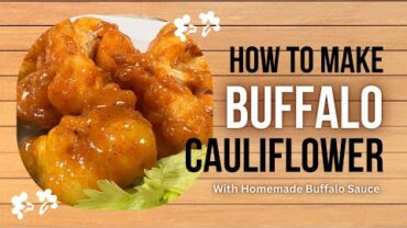 VIDEO: Fried Buffalo Cauliflower Recipe