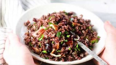 VIDEO: Floating Leaf Fine Foods Riceberry Rice Pilaf with Cranberries and Pecans
