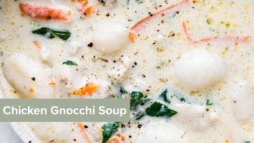 VIDEO: Chicken Gnocchi Soup