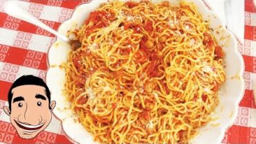 VIDEO: Italian Grandma Makes SPAGHETTI MEATBALLS | How to Make Spaghetti and Meatballs