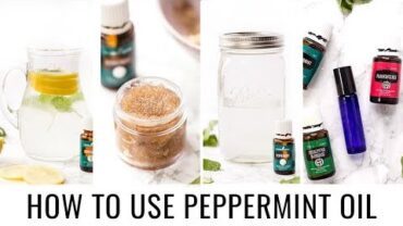 VIDEO: HOW TO USE ESSENTIAL OILS 💚recipes with peppermint oil