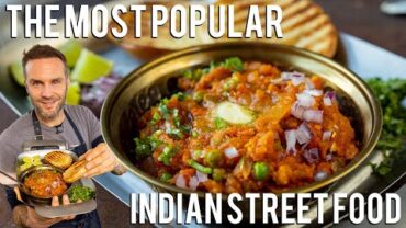 VIDEO: We now LOVE Pav Bhaji | Epic Indian Street Food made VEGAN