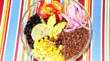 VIDEO: Quinoa Salad Bowl Video Recipe | Vegan & Gluten Free | Bhavna’s Kitchen