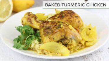 VIDEO: Baked Turmeric Chicken Recipe| Easy Chicken Recipe