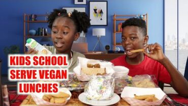 VIDEO: WHAT I EAT IN A DAY VEGAN  | KIDS SCHOOL LUNCHES