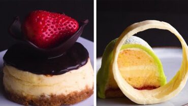 VIDEO: 10 Desserts That Deserve to Play Dress Up!! So Yummy