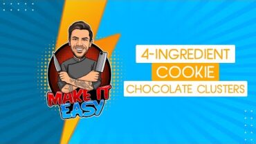 VIDEO: 4-Ingredient Cookie Chocolate Clusters | Make It Easy | Akis Petretzikis