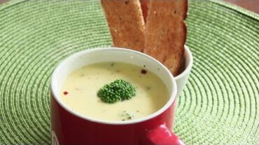 VIDEO: Welcoming Winter with Broccoli Cheese Soup Video Recipe by Bhavna