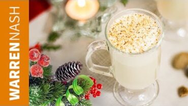 VIDEO: SERIOUSLY Tasty Duck Egg Eggnog – Christmas Drinks Recipes by Warren Nash #Ad