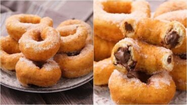 VIDEO: Chocolate filled donut recipe: both grown-ups and kids are gonna love this!