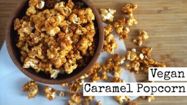 VIDEO: Vegan Caramel popcorn