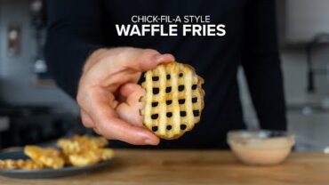 VIDEO: Chick Fil-A Style Waffle Fries made faster at home? (Fried or Baked)