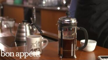 VIDEO: Bon Appétit/Stumptown Coffee Brew Guides: French Press
