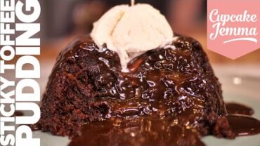 VIDEO: Steamed Sticky Toffee Pudding | Cupcake Jemma Channel