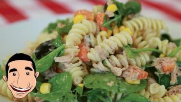 VIDEO: Tuna Pasta Salad Recipe | Clean Eating Tuna Salad with Pasta