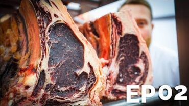 VIDEO: DRY AGED 400 DAY OLD BEEF | FOOD BUSKER | John Quilter