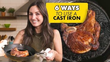 VIDEO: How to Use a Cast Iron Skillet (6 Methods) | Bon Appétit