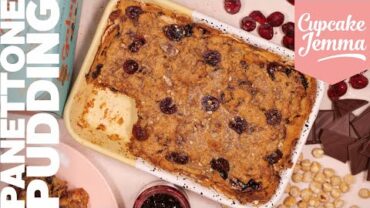 VIDEO: Panettone Bread & Butter Pudding | Cupcake Jemma Channel