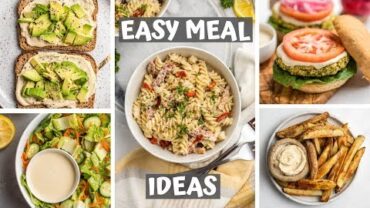 VIDEO: 5 Ways to use Leftover Hummus (Easy + Healthy)