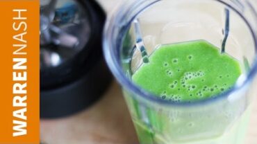 VIDEO: Green Smoothie Recipe with Kale – In just 50 seconds – Recipes by Warren Nash