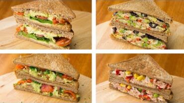 VIDEO: 4 Healthy Sandwich Recipes For Weight Loss | Healthy Lunch Ideas