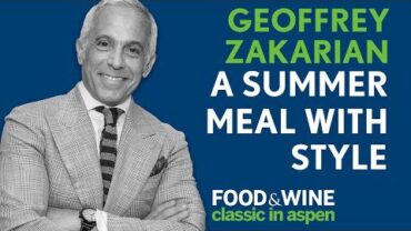 VIDEO: Clams and Cocktails | Geoffrey Zakarian | Food & Wine Classic in Aspen 2018