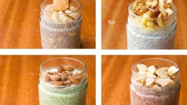 VIDEO: Chia Pudding Recipe 4 Ways, Chia Seeds For Weight Loss