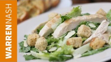 VIDEO: Chicken Caesar Salad Recipe – The BEST Summer time dish – Recipes by Warren Nash