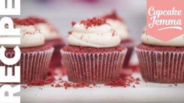 VIDEO: Gluten Free Red Velvet Cupcake Recipe | Cupcake Jemma