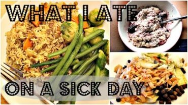 VIDEO: WHAT I ATE IN A DAY #10 (SICK DAY) | Cheap Lazy Vegan