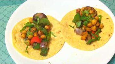 VIDEO: Vegan Chipotle Chickpea Taco Video Recipe Live | Bhavna’s Kitchen