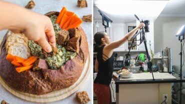 VIDEO: Behind the Scenes of Filming Recipe Videos + What I Ate Today