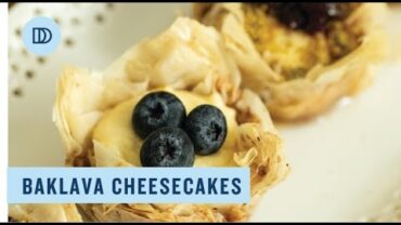 VIDEO: Individual Baklava Cheesecakes/ Rolls