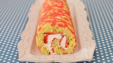 VIDEO: Swiss Roll Cake with Design – Gemma’s Bigger Bolder Baking Ep. 17 – Gemma Stafford Recipe