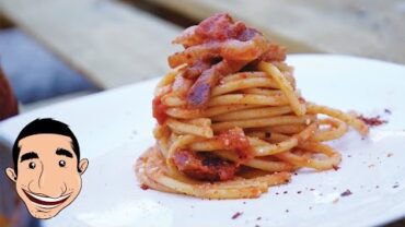 VIDEO: BUCATINI ALL’ AMATRICIANA | Italian Pasta Amatriciana | Amatriciana Sauce Recipe