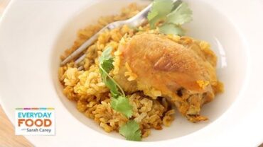 VIDEO: Curried Chicken with Coconut Rice – Everyday Food with Sarah Carey