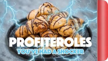 VIDEO: Chefs vs Normal Guys – Making Profiteroles With No Recipe (Electric Shock Forfeits) | Sorted Food