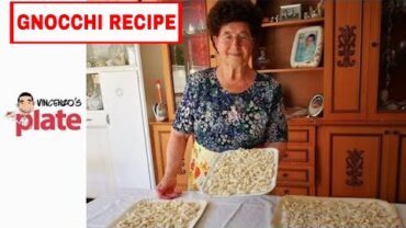 VIDEO: HOW TO MAKE GNOCCHI | Italian Grandma Makes Gnocchi di Patate | Homemade Recipe