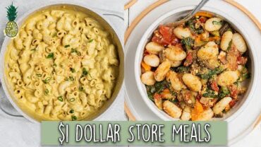 VIDEO: Vegan Dollar Store Cooking Challenge | Chris vs. Jasmine