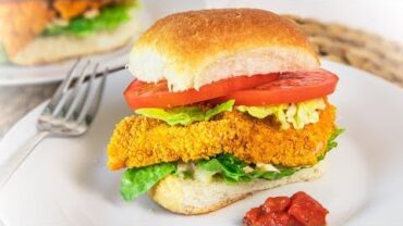 VIDEO: Healthy Buttermilk Chicken Burger Recipe – Oven Baked Recipes by Warren Nash