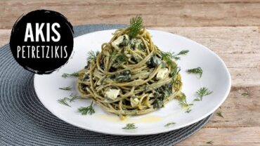 VIDEO: Spinach and Feta Pasta | Akis Petretzikis
