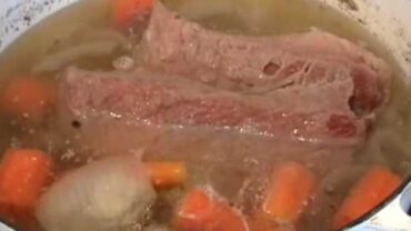 VIDEO: Corned Beef and Cabbage – St. Patricks Meal