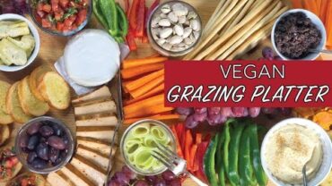 VIDEO: HOW TO HOST A FESTIVE DINNER PARTY (Vegan)  | $100 Challenge | VEGAN GRAZING PLATTER | The Edgy Veg