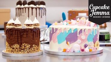 VIDEO: Behind the Scenes Cakes from our NEW WEBSITE! | Cupcake Jemma