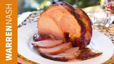 VIDEO: Glaze for Ham Recipe – With Honey in the Oven – Recipes by Warren Nash