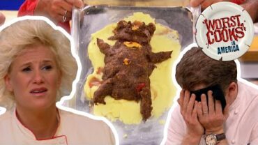 VIDEO: Top 10 Most-Outrageous Dishes from Worst Cooks in America | Worst Cooks in America | Food Network