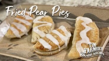 VIDEO: Fried Pear Pies Recipe w/ Homemade Dough