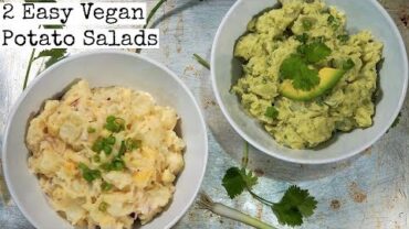 VIDEO: 2 Vegan Potato Salads