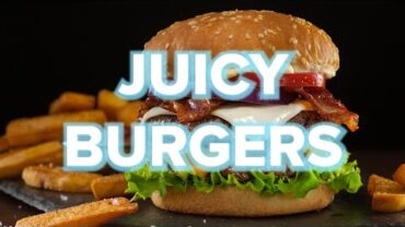 VIDEO: 9 Juicy Homemade Burger Recipes • Tasty