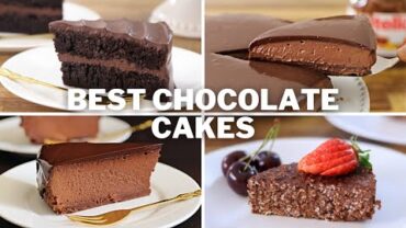 VIDEO: 5 Best Chocolate Cakes Recipes